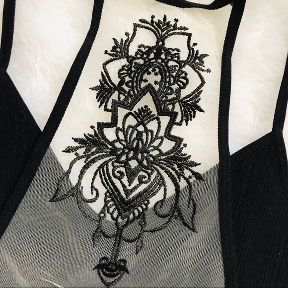 Tattoo Racerback Bralette - Picture 3 of 5